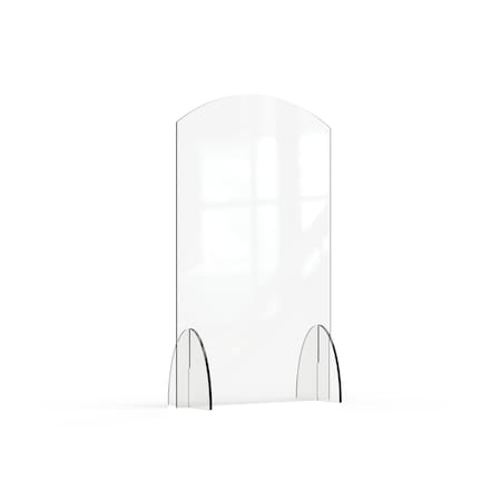 Rosseto Serving Solutions Avant Guarde 24x40 Acrylic Sneeze Guard, 1 EA AG014